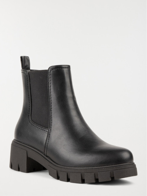 Bottine noir a clou shop